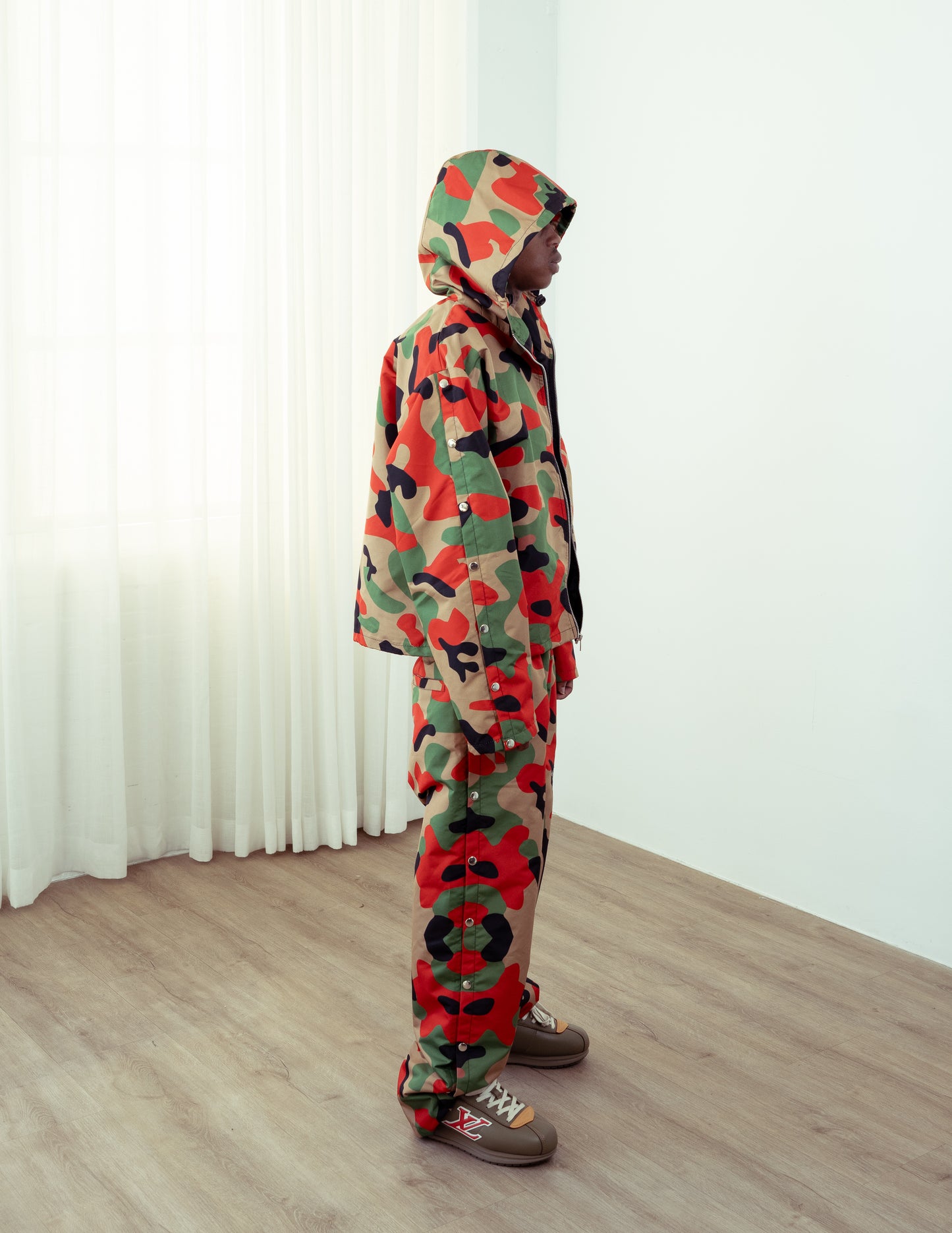 Camo Windbreaker Set