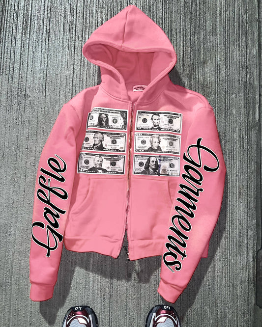 All Profit Zipup Pink