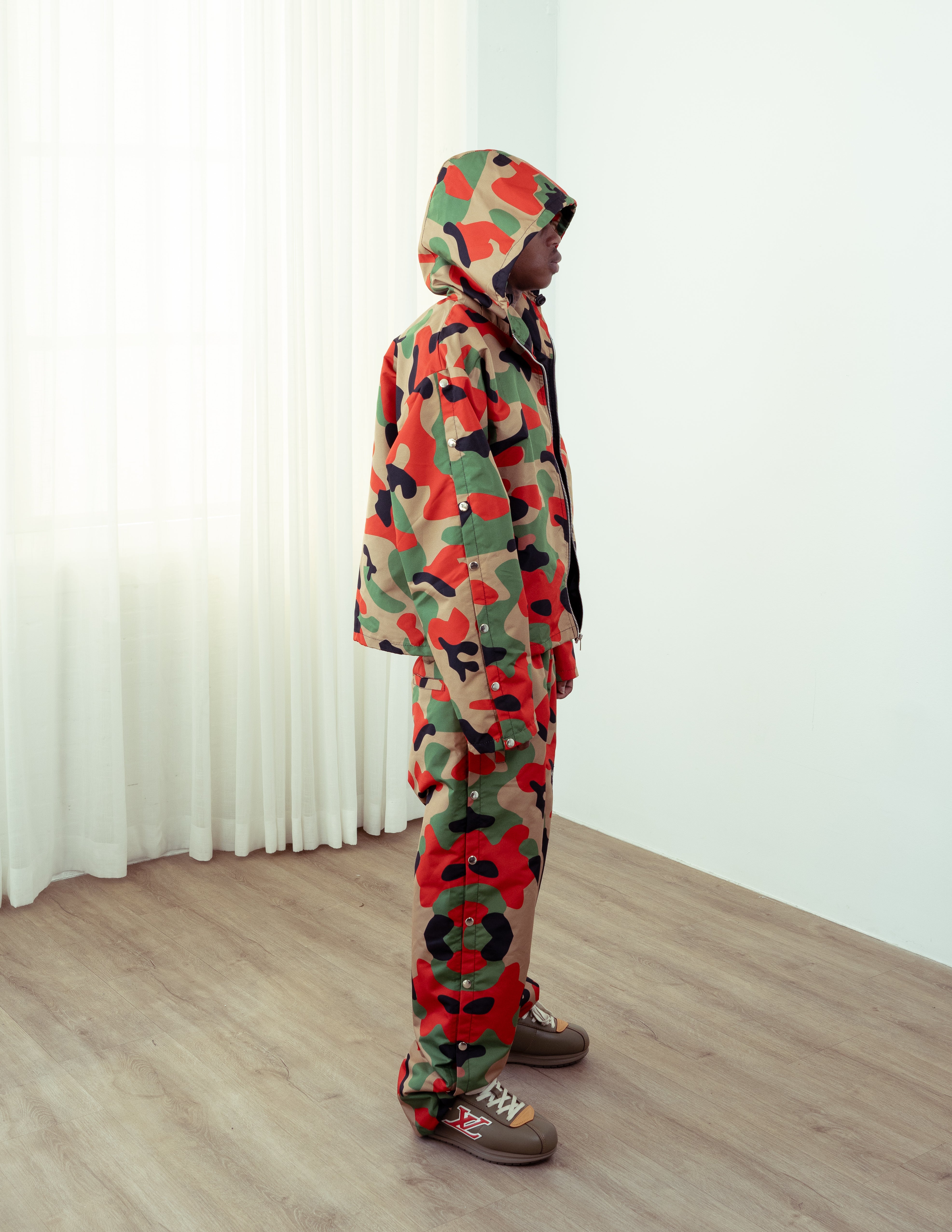 Camo Windbreaker Set